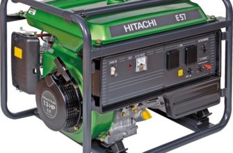Бензиновый генератор Hitachi E57